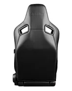 BRAUM Racing Seats Elite V2 Series Sport Seats Black Leatherette | Honeycomb Suede | Red Stitching Pair BRAUM Racing Seats Elite V2 Series Sport Seats Black Leatherette | Honeycomb Suede | Red Stitching Pair