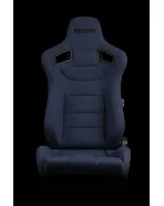 BRAUM Racing Seats Elite Series Sport Seats Blue Cloth (Black Stitching) Pair BRAUM Racing Seats Elite Series Sport Seats Blue Cloth (Black Stitching) Pair