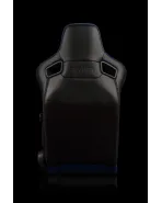 BRAUM Racing Seats Elite Series Sport Seats Blue Cloth (Black Stitching) Pair BRAUM Racing Seats Elite Series Sport Seats Blue Cloth (Black Stitching) Pair