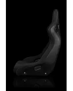 BRAUM Racing Seats Elite-R Series Fixed-Back Seat Black Polo Cloth (Black Stitching / Black Piping) Single BRAUM Racing Seats Elite-R Series Fixed-Back Seat Black Polo Cloth (Black Stitching / Black Piping) Single
