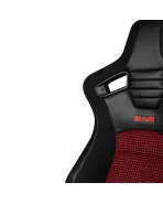 BRAUM Racing Seats Elite-S Series Sport Seats Black Leatherette | Red Houndstooth Pair BRAUM Racing Seats Elite-S Series Sport Seats Black Leatherette | Red Houndstooth Pair