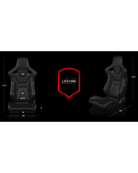 BRAUM Racing Seats Elite-X Series Sport Seats Black Diamond (Red Stitching) Pair BRAUM Racing Seats Elite-X Series Sport Seats Black Diamond (Red Stitching) Pair