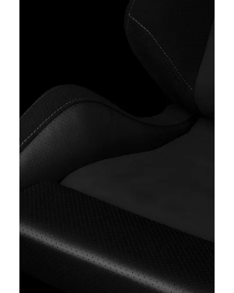 BRAUM Racing Seats Advan Series Sport Seats Black Cloth Alcantara Inserts Pair BRAUM Racing Seats Advan Series Sport Seats Black Cloth Alcantara Inserts Pair