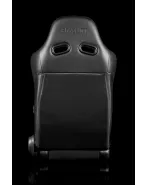 BRAUM Racing Seats Advan Series Sport Seats Black Leatherette (Red Stitching) Pair BRAUM Racing Seats Advan Series Sport Seats Black Leatherette (Red Stitching) Pair