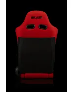 BRAUM Racing Seats Advan Series Sport Seats Red Cloth Pair BRAUM Racing Seats Advan Series Sport Seats Red Cloth Pair
