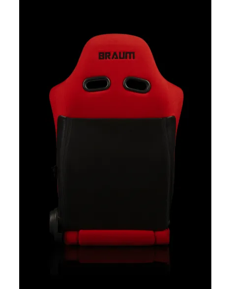 BRAUM Racing Seats Advan Series Sport Seats Red Cloth Pair BRAUM Racing Seats Advan Series Sport Seats Red Cloth Pair