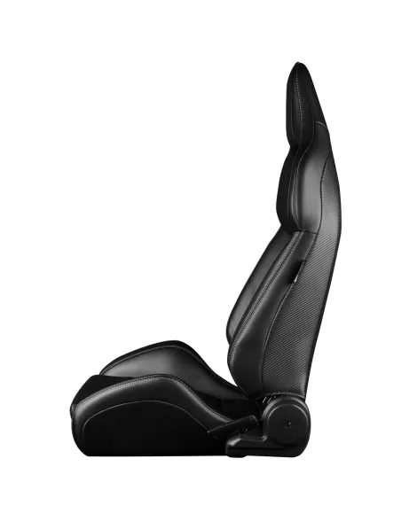 BRAUM Viper-X Series Sport Seats Black Leatherette | Black Suede Inserts (PAIR) BRAUM Viper-X Series Sport Seats Black Leatherette | Black Suede Inserts (PAIR)