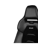 BRAUM Viper-X Series Sport Seats Black Leatherette | Black Suede Inserts (PAIR) BRAUM Viper-X Series Sport Seats Black Leatherette | Black Suede Inserts (PAIR)
