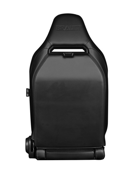 BRAUM Viper-X Series Sport Seats Black Leatherette | Black Suede Inserts (PAIR) BRAUM Viper-X Series Sport Seats Black Leatherette | Black Suede Inserts (PAIR)
