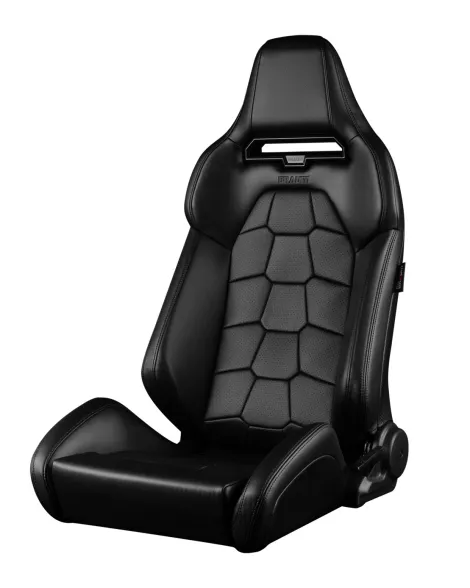 BRAUM Viper-X Series Sport Seats Black Leatherette | Snakeskin Edition (PAIR) BRAUM Viper-X Series Sport Seats Black Leatherette | Snakeskin Edition (PAIR)