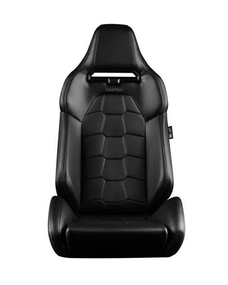 BRAUM Viper-X Series Sport Seats Black Leatherette | Snakeskin Edition (PAIR) BRAUM Viper-X Series Sport Seats Black Leatherette | Snakeskin Edition (PAIR)
