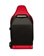 BRAUM Viper-X Series Sport Seats Red Leatherette | Black Trim (PAIR) BRAUM Viper-X Series Sport Seats Red Leatherette | Black Trim (PAIR)