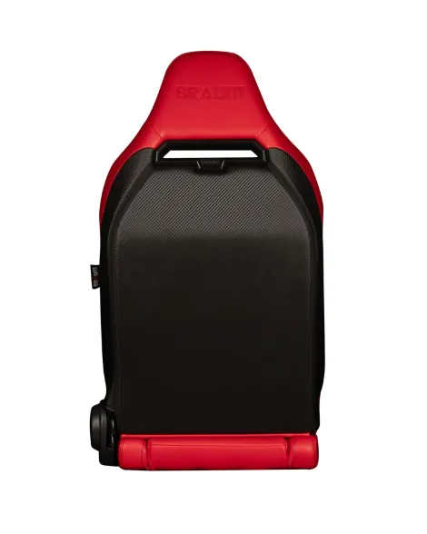 BRAUM Viper-X Series Sport Seats Red Leatherette | Black Trim (PAIR) BRAUM Viper-X Series Sport Seats Red Leatherette | Black Trim (PAIR)
