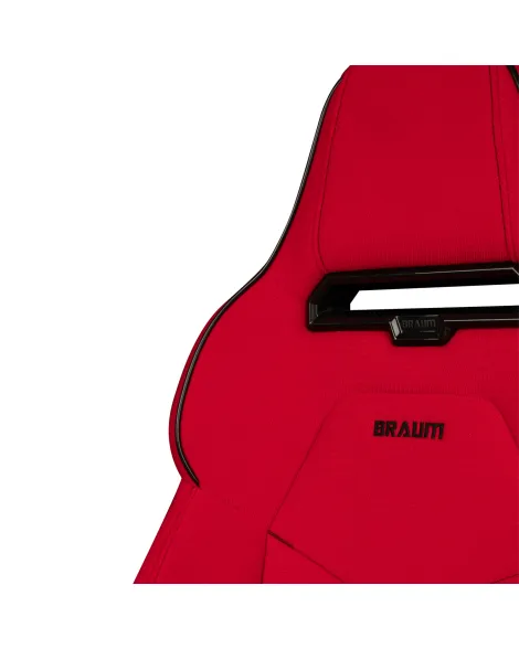 BRAUM Viper-X Series Sport Seats Red Jacquard | Black Piping (PAIR) BRAUM Viper-X Series Sport Seats Red Jacquard | Black Piping (PAIR)