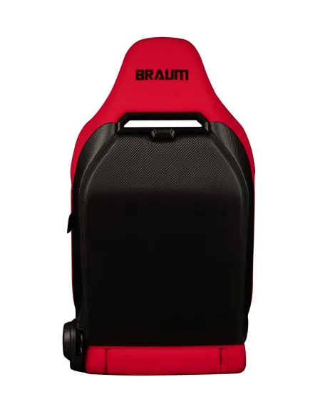 BRAUM Viper-X Series Sport Seats Red Jacquard | Black Piping (PAIR) BRAUM Viper-X Series Sport Seats Red Jacquard | Black Piping (PAIR)