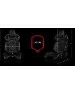 BRAUM Racing Seats Alpha-X Series Sport Seats Black Pair