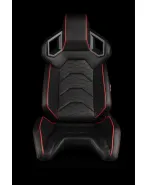 BRAUM Racing Seats Alpha-X Series Sport Seats Black & Red Trim / Embossed Pattern BESPOKE ONLY 3-4 Months BRAUM Racing Seats Alpha-X Series Sport Seats Black & Red Trim / Embossed Pattern BESPOKE ONLY 3-4 Months