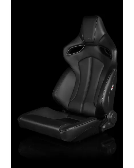 BRAUM Racing Seats Orue Series Sport Seats Black Leatherette Pair BESPOKE ONLY - 6-8 week lead time BRAUM Racing Seats Orue Series Sport Seats Black Leatherette Pair BESPOKE ONLY - 6-8 week lead time