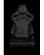BRAUM Racing Seats Orue Series Sport Seats Black Leatherette Pair BESPOKE ONLY - 6-8 week lead time BRAUM Racing Seats Orue Series Sport Seats Black Leatherette Pair BESPOKE ONLY - 6-8 week lead time