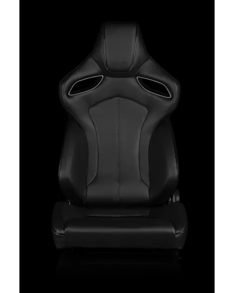 BRAUM Racing Seats Orue Series Sport Seats Black Leatherette Pair BESPOKE ONLY - 6-8 week lead time BRAUM Racing Seats Orue Series Sport Seats Black Leatherette Pair BESPOKE ONLY - 6-8 week lead time