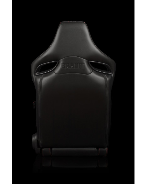 BRAUM Racing Seats Orue-S Series Sport Seats Black & Grey Plaid Pair BRAUM Racing Seats Orue-S Series Sport Seats Black & Grey Plaid Pair
