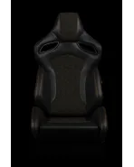 BRAUM Racing Seats Orue-S Series Sport Seats Honeycomb Alcantara | Orange Stitching Pair BRAUM Racing Seats Orue-S Series Sport Seats Honeycomb Alcantara | Orange Stitching Pair