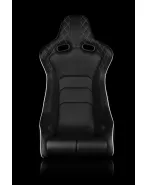 BRAUM Racing Seats Venom-X Series Fixed Back Bucket Seat [Diamond Ed. White Piping] Single