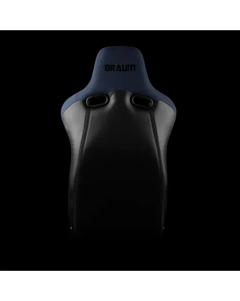 BRAUM Racing Seats Venom-R Series Fixed Back Bucket Seat Blue Cloth Single BRAUM Racing Seats Venom-R Series Fixed Back Bucket Seat Blue Cloth Single