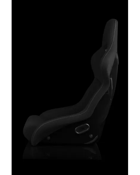 BRAUM Racing Seats Falcon-R Series Fixed Back Bucket Composite Seat Black Single BRAUM Racing Seats Falcon-R Series Fixed Back Bucket Composite Seat Black Single