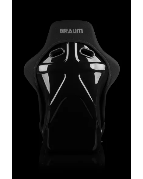 BRAUM Racing Seats Falcon-R Series Fixed Back Bucket Composite Seat Black Single BRAUM Racing Seats Falcon-R Series Fixed Back Bucket Composite Seat Black Single