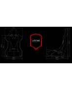 BRAUM Racing Seats Falcon-R Series Fixed Back Bucket Composite Seat Black Single BRAUM Racing Seats Falcon-R Series Fixed Back Bucket Composite Seat Black Single