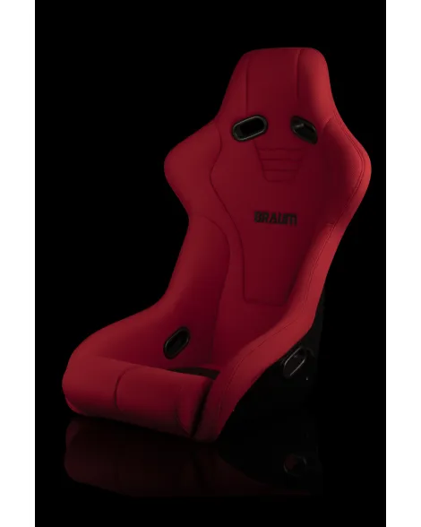 BRAUM Racing Seats Falcon-R Series Fixed Back Bucket Composite Seat Red Single BRAUM Racing Seats Falcon-R Series Fixed Back Bucket Composite Seat Red Single
