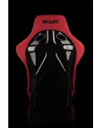 BRAUM Racing Seats Falcon-R Series Fixed Back Bucket Composite Seat Red Single BRAUM Racing Seats Falcon-R Series Fixed Back Bucket Composite Seat Red Single