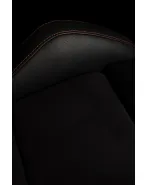 BRAUM Racing Seats Falcon-S Series Sport Seats Black / Red Stitching PAIR BRAUM Racing Seats Falcon-S Series Sport Seats Black / Red Stitching PAIR
