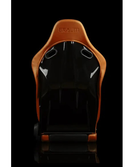 BRAUM Racing Seats Falcon-S Series Sport Seats British Tan / Black Stitching PAIR BRAUM Racing Seats Falcon-S Series Sport Seats British Tan / Black Stitching PAIR