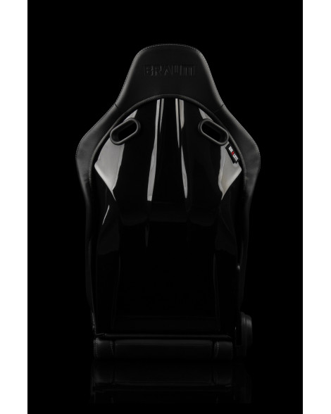 BRAUM Racing Seats Falcon-S Series Sport Seats White / White Stitching PAIR BRAUM Racing Seats Falcon-S Series Sport Seats White / White Stitching PAIR