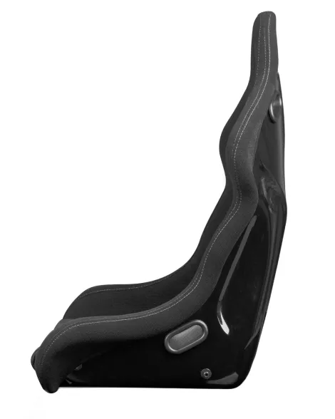 BRAUM Falcon-S Fixed Back Bucket Composite Seat Black Leatherette | Alcantara Inserts | Carbon Kevlar Single BRAUM Falcon-S Fixed Back Bucket Composite Seat Black Leatherette | Alcantara Inserts | Carbon Kevlar Single