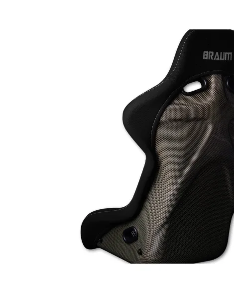 BRAUM Falcon-S Fixed Back Bucket Composite Seat Black Leatherette | Alcantara Inserts | Carbon Kevlar Single BRAUM Falcon-S Fixed Back Bucket Composite Seat Black Leatherette | Alcantara Inserts | Carbon Kevlar Single