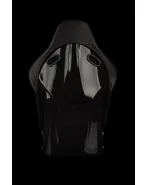 BRAUM Falcon-S Fixed Back Bucket Composite Seat Black Alcantara | Red Stitching Single BRAUM Falcon-S Fixed Back Bucket Composite Seat Black Alcantara | Red Stitching Single