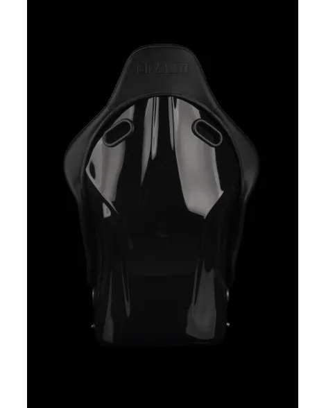 BRAUM Falcon-S Fixed Back Bucket Composite Seat Black Alcantara | White Stitching Single BRAUM Falcon-S Fixed Back Bucket Composite Seat Black Alcantara | White Stitching Single