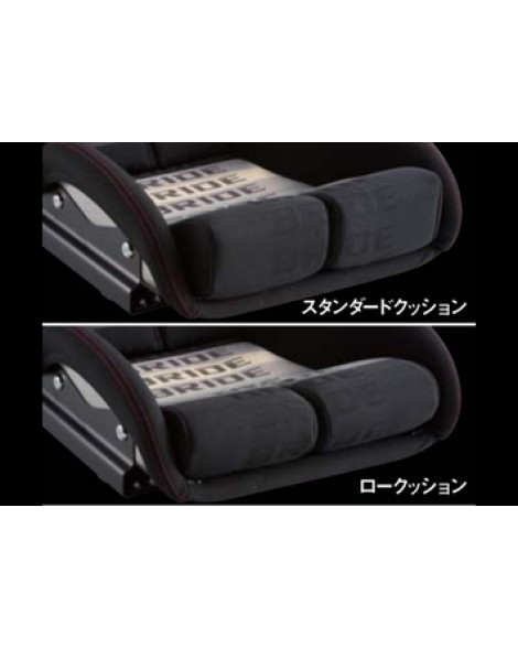 BRIDE STRADIA III Gradation Logo Standard Cushion Silver FRP Shell G71GMF