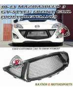 Mazda 3 MPS 10-13 Mazdaspeed 3 Bayson R Motorsports GV-Style Front Grill (Polyurethane) Mazda 3 MPS 10-13 Mazdaspeed 3 Bayson R Motorsports GV-Style Front Grill (Polyurethane)