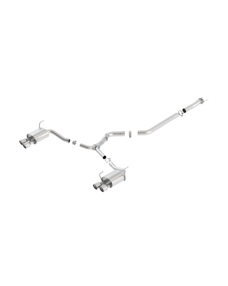 Subaru WRX/STI 15-21 Borla Cat-Back Exhaust System S-Type Polished Tips Subaru WRX/STI 15-21 Borla Cat-Back Exhaust System S-Type Polished Tips