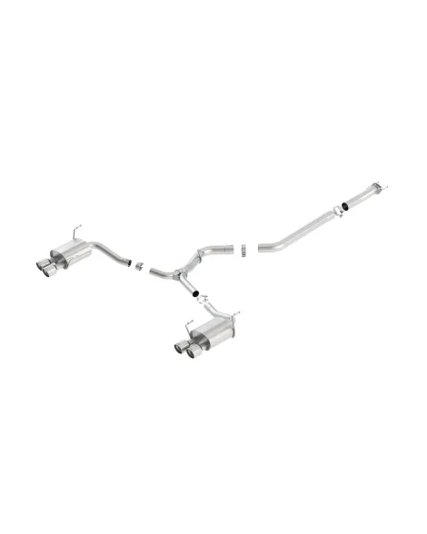 Subaru WRX/STI 15-21 Borla Cat-Back Exhaust System S-Type Polished Tips Subaru WRX/STI 15-21 Borla Cat-Back Exhaust System S-Type Polished Tips