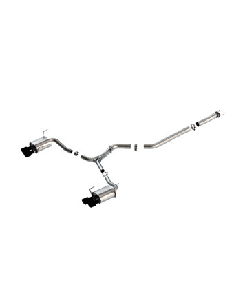 Subaru WRX/STI 15-21 Borla Cat-Back Exhaust System S-Type Ceramic Black Tips