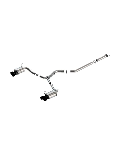 Subaru WRX/STI 15-21 Borla Cat-Back Exhaust System S-Type Ceramic Black Tips Subaru WRX/STI 15-21 Borla Cat-Back Exhaust System S-Type Ceramic Black Tips