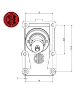 Nissan Skyline R32/R33/R34 RB25DET CUBE Speed Shifter Plate Housing Nissan Skyline R32/R33/R34 RB25DET CUBE Speed Shifter Plate Housing