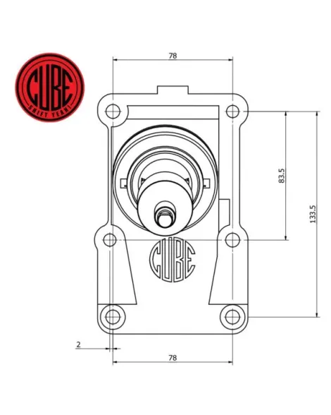 Nissan Skyline R32/R33/R34 RB25DET CUBE Speed Shifter Plate Housing Nissan Skyline R32/R33/R34 RB25DET CUBE Speed Shifter Plate Housing