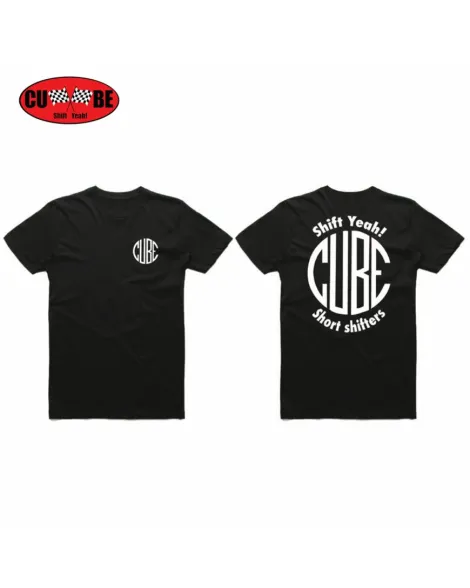 CUBE Speed SHIFT YEAH! Mens Black T-Shirt CUBE Speed SHIFT YEAH! Mens Black T-Shirt