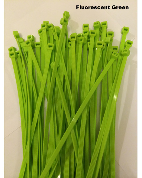 VIP Motorsport fluorescent coloured cable/zip ties